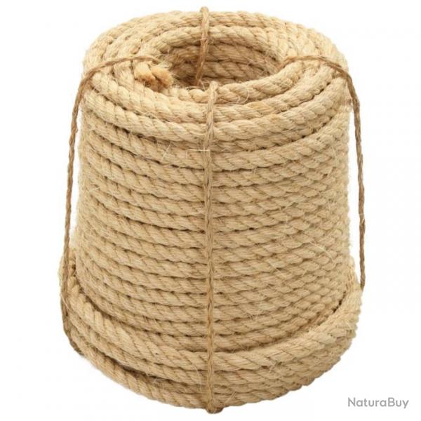 Corde 100 % en sisal 12 mm 50 m 144800