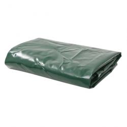 Bâche 650 g / m² 1,5 x 20 m Vert 144896