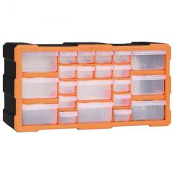 Organisateur multi-tiroirs avec 22 tiroirs 49x16x25,5 cm 147583