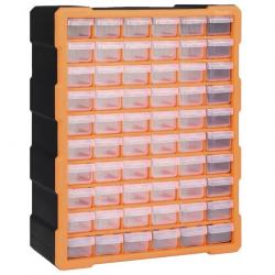 Organisateur multi-tiroirs avec 60 tiroirs 38x16x47,5 cm 147587