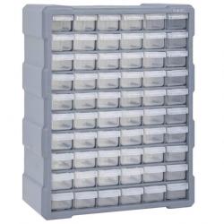 Organisateur multi-tiroirs avec 60 tiroirs 38x16x47,5 cm 147588