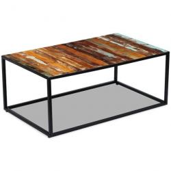 Table basse Bois de récupération massif 100 x 60 x 40 cm 243336