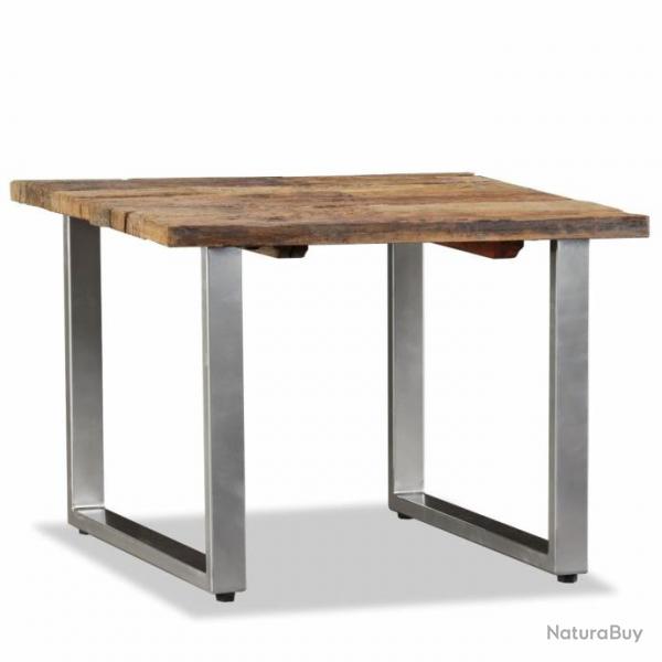 Table basse Bois de rcupration massif 55 x 55 x 40 cm 244587