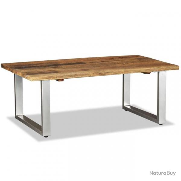 Table basse Bois de rcupration massif 100 x 60 x 38 cm 244586