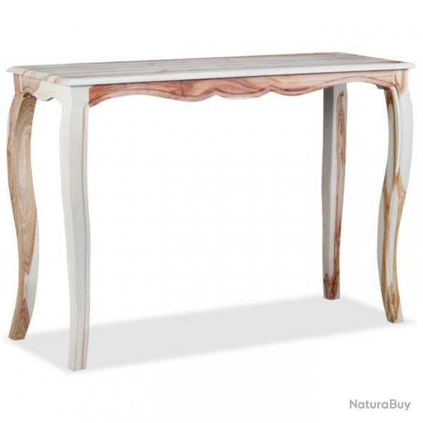 Table console Bois de Sesham massif 110 x 40 x 76 cm