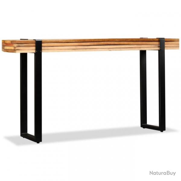 Table console Bois de rcupration massif rglable 244594