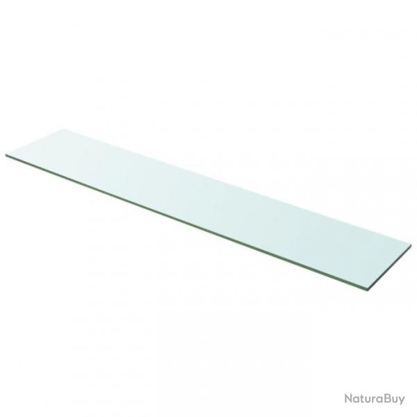 Panneau pour tagre Verre transparent 100 x 20 cm 243844