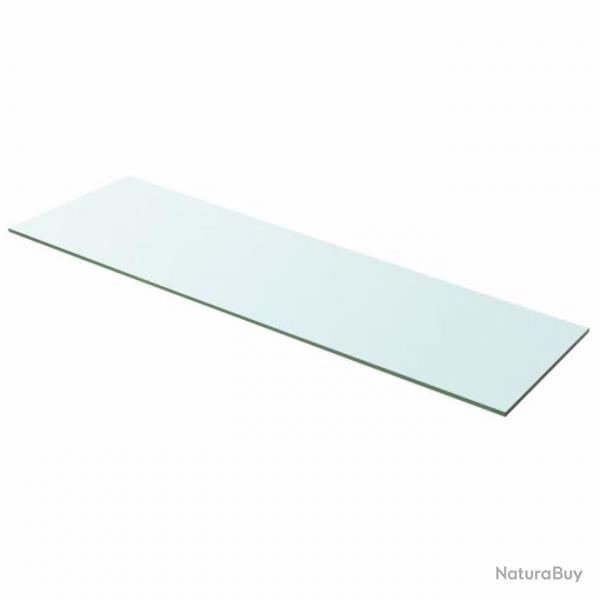 Panneau pour tagre Verre transparent 100 x 30 cm 243846