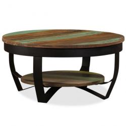 Table basse Bois massif de récupération 65 x 32 cm 244674