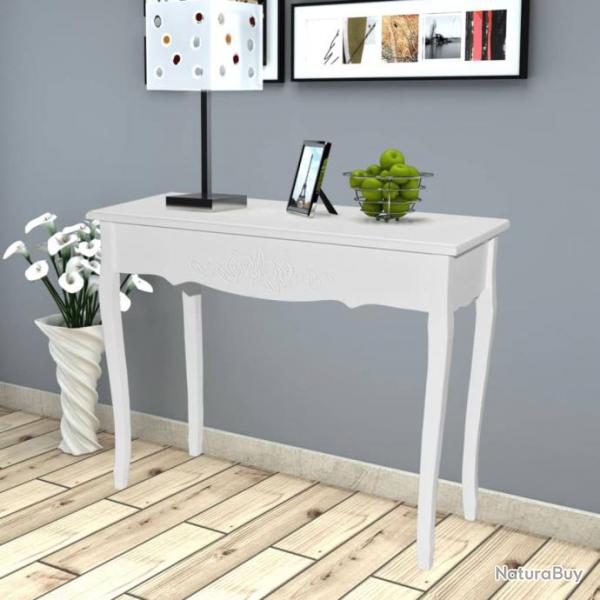 Table de console et coiffeuse Blanc 241144