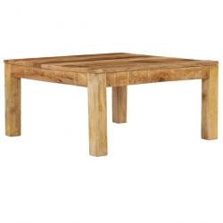 Table basse 80x80x40 cm Bois de manguier massif 246701