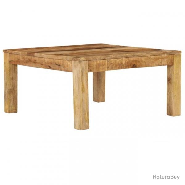 Table basse 80x80x40 cm Bois de manguier massif 246701