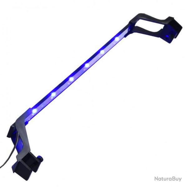 Lampe  LED d'aquarium avec pinces 55-70 cm Bleu et blanc 50953