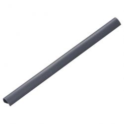 Attaches de bande de clôture 100 pcs PVC Anthracite 45477