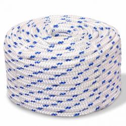 Corde de bateau Polypropylène 10 mm 50 m Blanc 91281