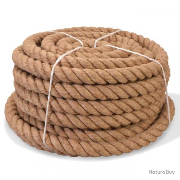 Corde 100 % jute 14 mm 100 m 91275