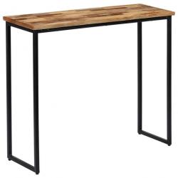 Table console Teck recyclé massif 90 x 30 x 76 cm 245418