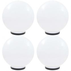 Lampes à LED sous forme de boule 4 pcs Sphérique 40 cm PMMA 277144