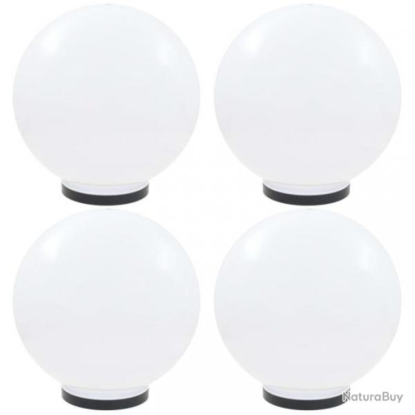 Lampes  LED sous forme de boule 4 pcs Sphrique 40 cm PMMA 277144