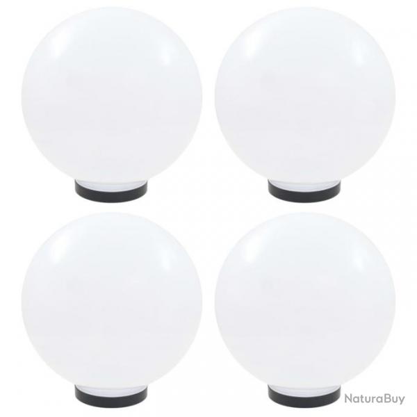 Lampes  LED sous forme de boule 4 pcs Sphrique 30 cm PMMA
