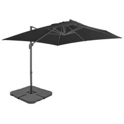 Parasol avec base portable Anthracite 276346