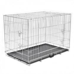 Cage métallique et pliable pour chiens XXL 170219