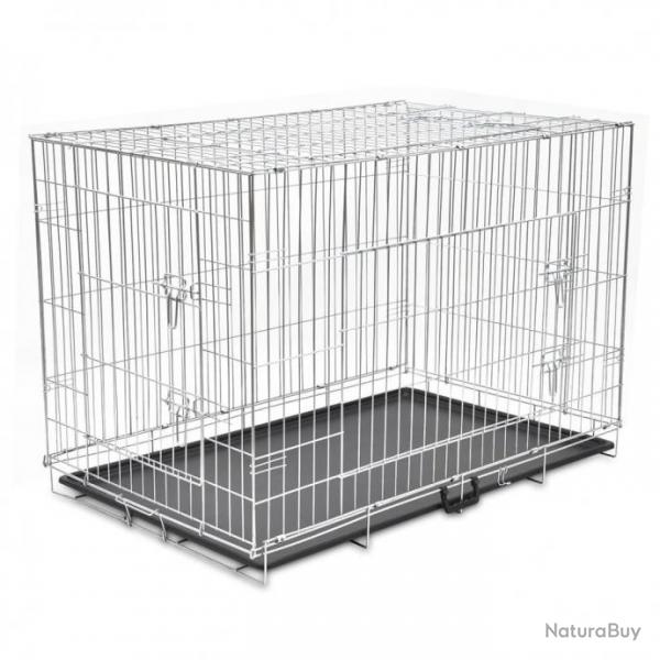 Cage mtallique et pliable pour chiens XXL 170219