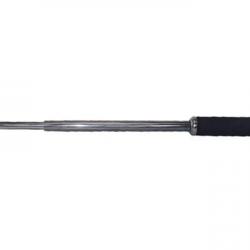 Scorpion Security - Matraque télescopique acier avec poignée mousse Noir 66 cm