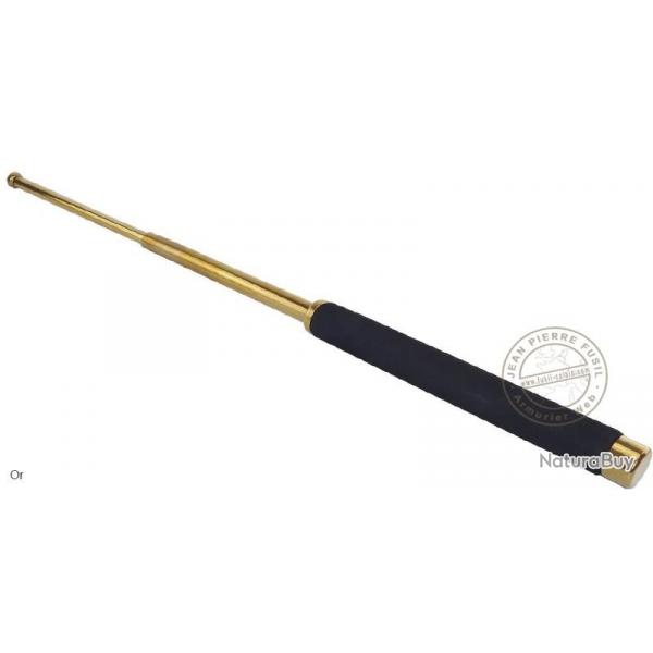 Scorpion Security - Matraque tlescopique acier avec poigne mousse Dor 66 cm