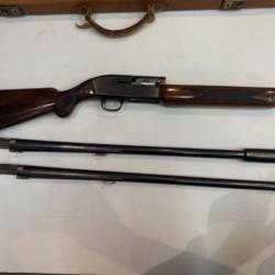 Browning twelvette calibre 12/70 2 canons et valise de transport