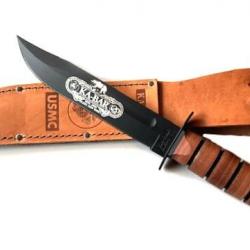 9191-Couteau lame fixe Ka-Bar USMC 120th Anniversary