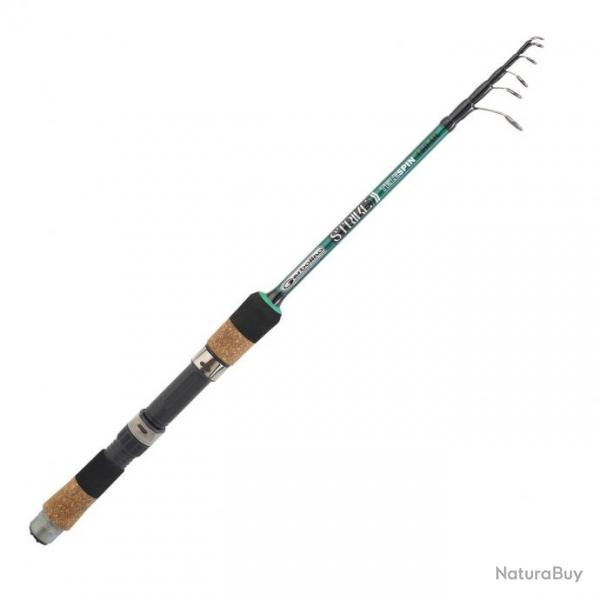 Strike UL 1m50 0.5-5 G Canne Leurres Telescopique Garbolino