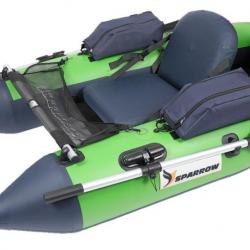 Float Tube Murano Chartreuse Sparrow
