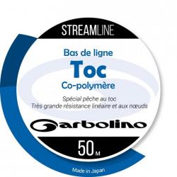 Streamline 50 M Bas Nylon Bas De Ligne Garbolino 0.136 mm / 1.50 Kg / 3.30 Lbs