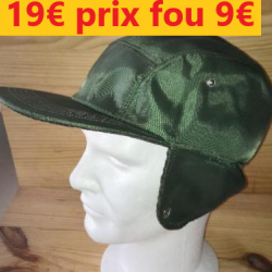 CASQUETTE à RABATS CHAUDE T 61           950-S61