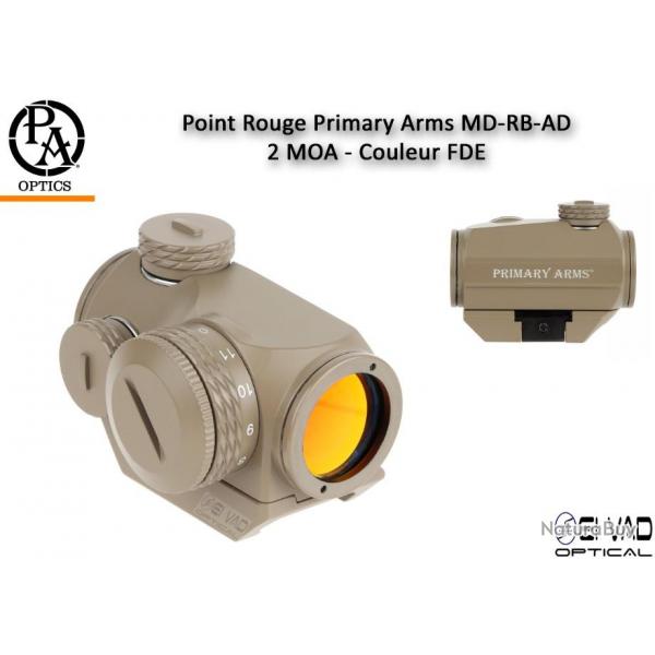 Point Rouge Primary Arms - 2 MOA - Advanced MD-RB-AD couleur FDE