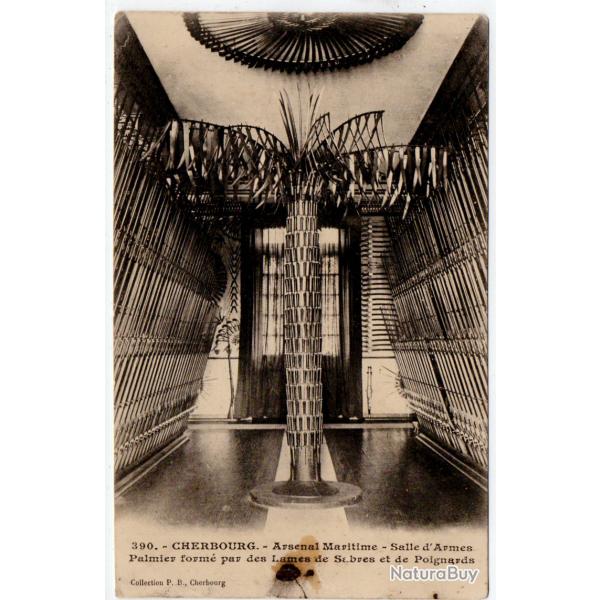 CPA-  CHERBOURG -Arsenal Maritime - salle d' Armes - Le palmier N1219