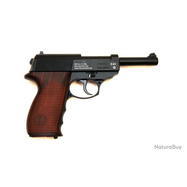 Pistolet CO2 Borner C41 P38 Mtal Calibre 4.5 BB'S