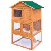 vidaXL Maison pour écureuils Bois de sapin massif 26x25x29 cm