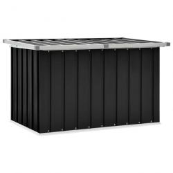 Boîte de rangement de jardin Anthracite 109x67x65 cm 46259