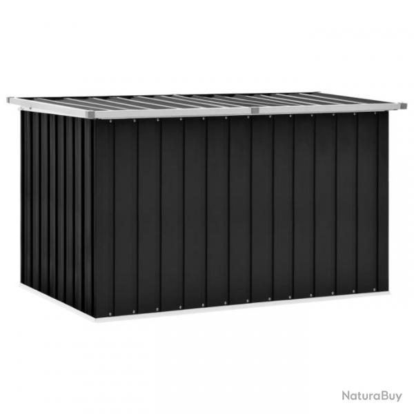 Bote de rangement de jardin Anthracite 149x99x93 cm 46267