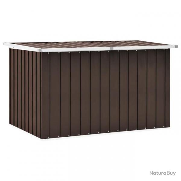 Bote de rangement de jardin Marron 149x99x93 cm 46268