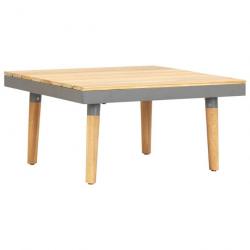 Table basse de jardin 60x60x31,5 cm Bois solide d'acacia 46469