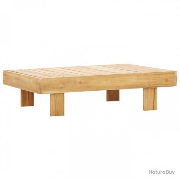 Table basse 100x60x25 cm Bois d'acacia solide 47274