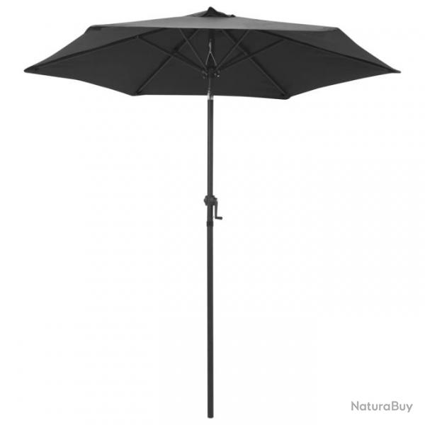 Parasol Anthracite 200x211 cm Aluminium 47206