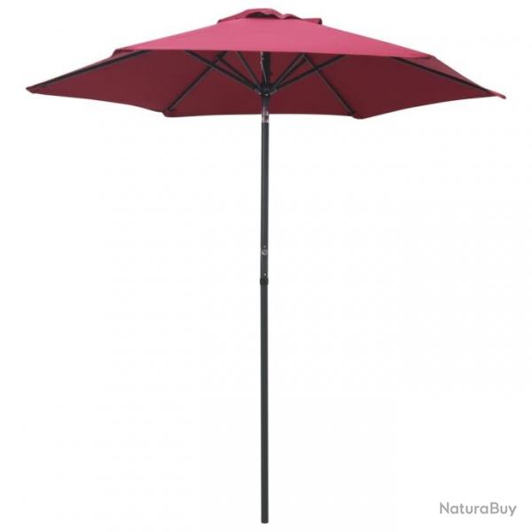 Parasol Bordeaux 200x211 cm Aluminium 47208