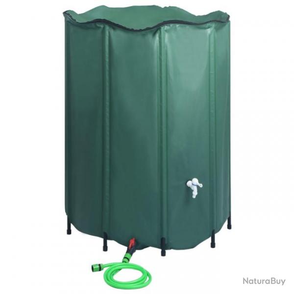 Rservoir pliable d'eau de pluie avec robinet 1250 L 48608