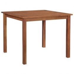 Table de jardin 85x85x74 cm Bois d'acacia massif 48606