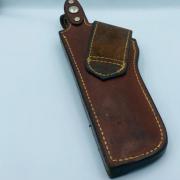 RARE !!! Étui POLICE cuir noir holster pour pistolet Français de type 7,65  / 32acp - Étuis, Holsters, Fontes (10507934)