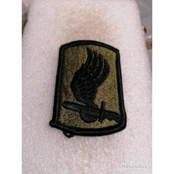 Patch arme us 173RD INFANTRY BRIGADE kaki ORIGINAL